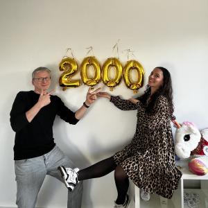  L'APMSL fête ses 2000 abonnés !